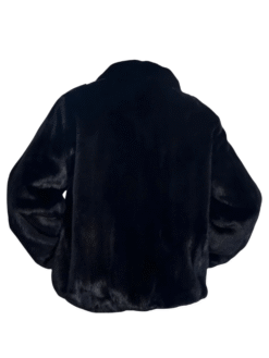 Black Mink Fur Jacket