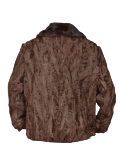 Light Brown Persian Fur Bomber Jacket