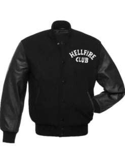 Stranger Things Hellfire Club Varsity Jacket