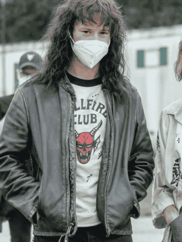 Outwear Legacy- Stranger Things Stranger Things Eddie Munson Leather Jacket