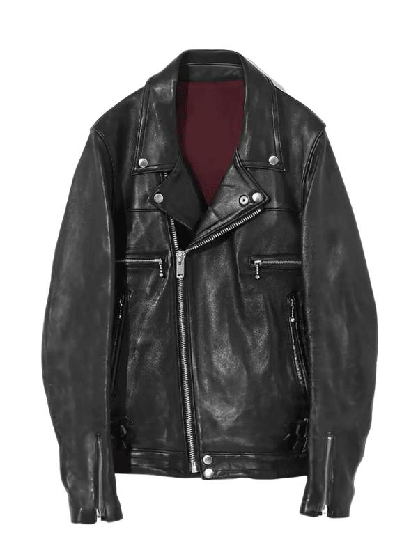 Outwear Legacy- Stranger Things Stranger Things Hellfire Club Biker Leather Jacket
