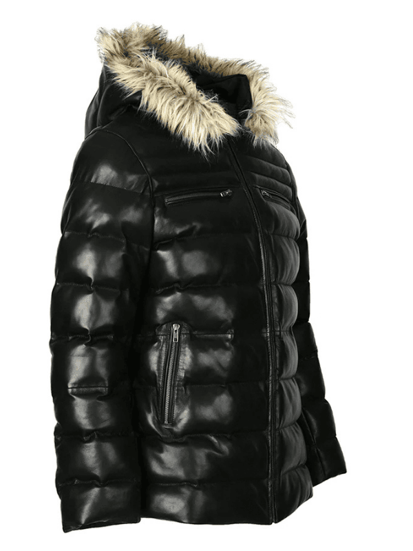 Outwear Legacy Jeremiah Puffer Leather Jacket