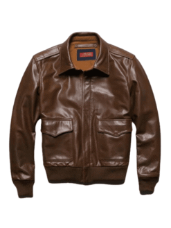 Men’s US A2 Flight Brown Bomber Jacket