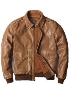 Men’s US A2 Flight Wheat Bomber Jacket